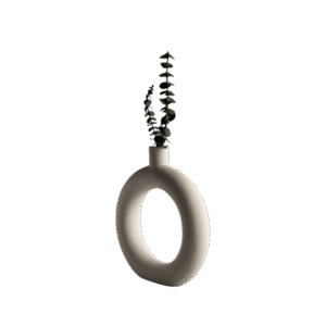 Beige Vase